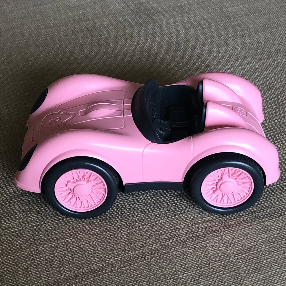 Green Toys Race car . Pink